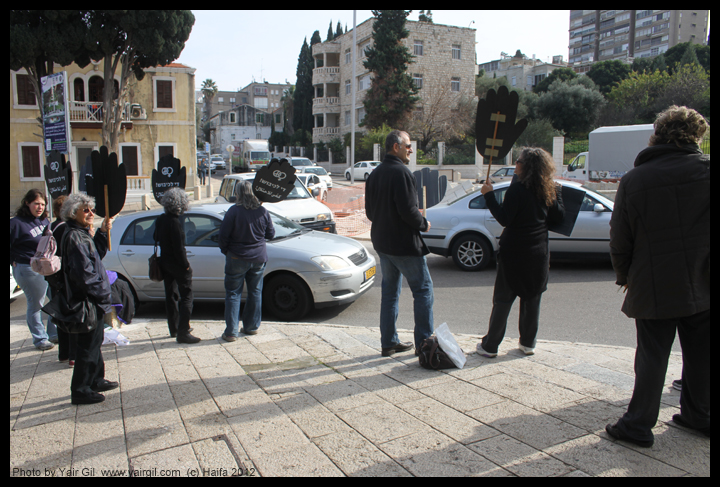 Women in Black - Haifa Feb.2.2012