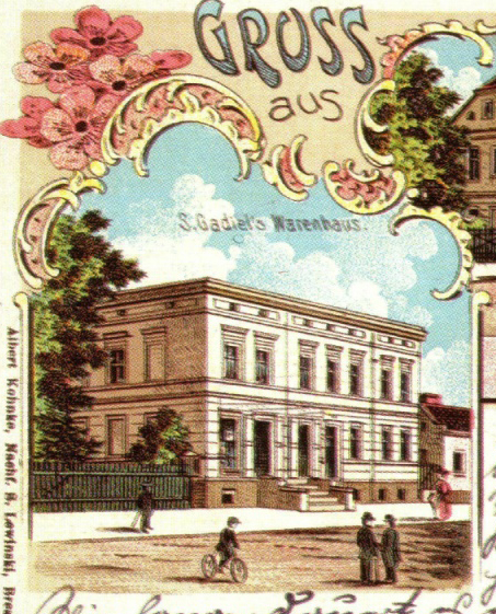 S. Gadiel Warenhaus in Kuźnia Raciborska