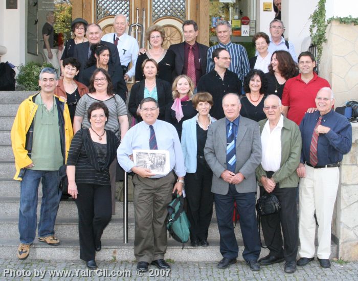 136 years to Ludwig Markowicz: the family arrived to celebrate in Drezden, Sep.2007