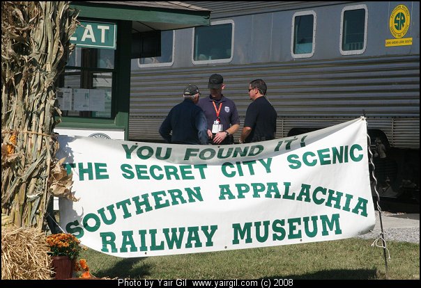 You found it! The Secret City Scenic Southern Appalachia Railway Museum