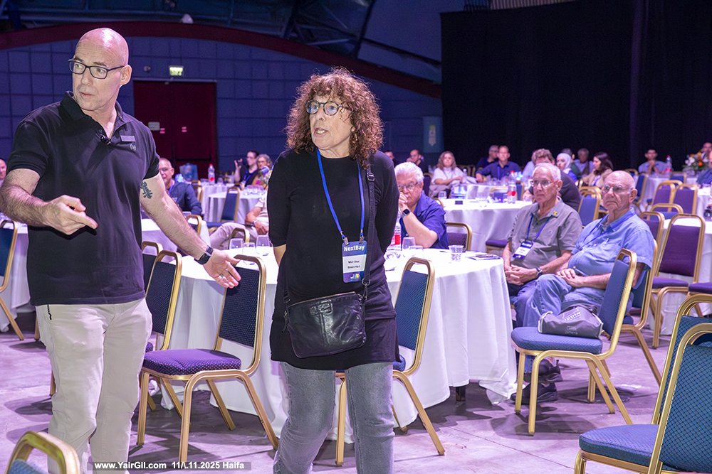 -ועידת המפרץ הבינלאומית לאזוריות - מחאה מול השרה להגנת הסביבה עדית סילמן 11.11.2025 - מרכז הקונגרסים, חיפה